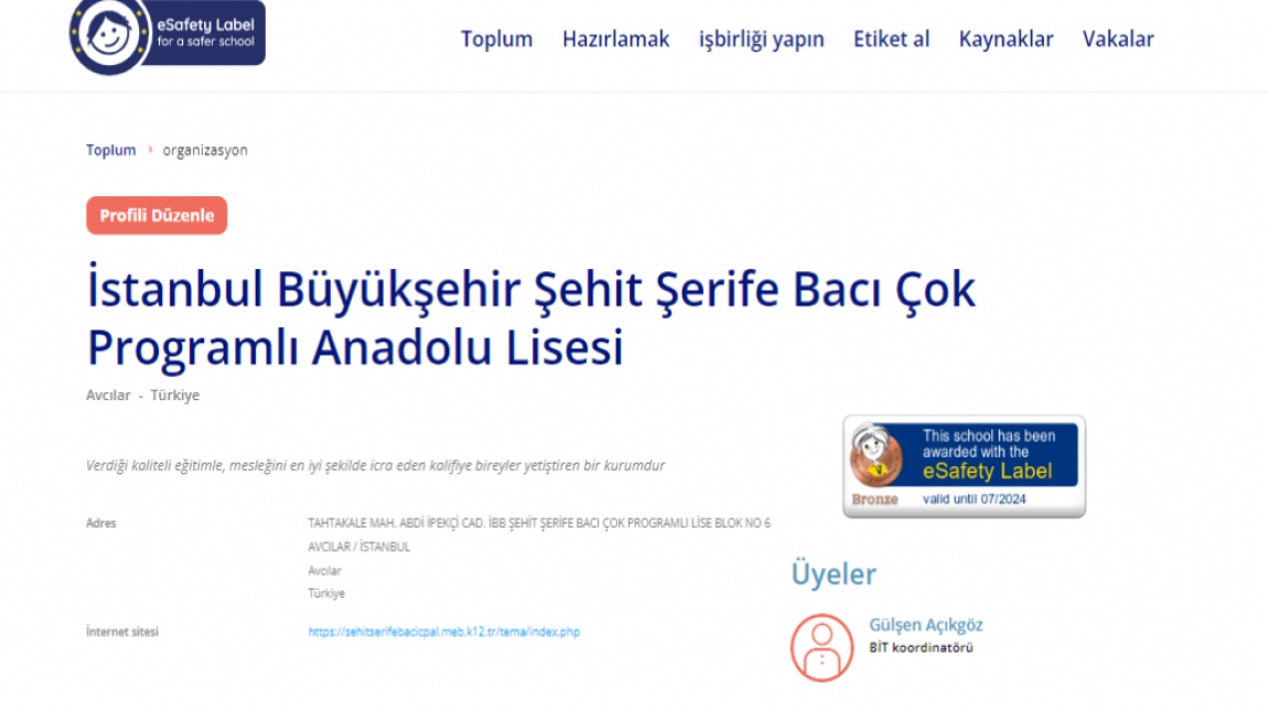 Esafetylabel Rozetimiz 